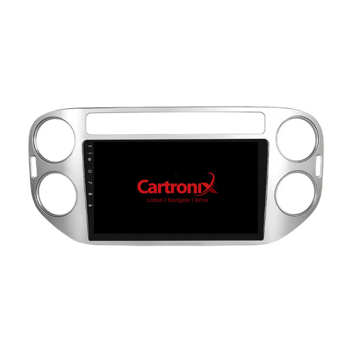 Volkswagen Tiguan CarPlay & Android Auto radio | 2007 t/m 2015 | 9 inch | Android 15 | Zilver | CTX-7120