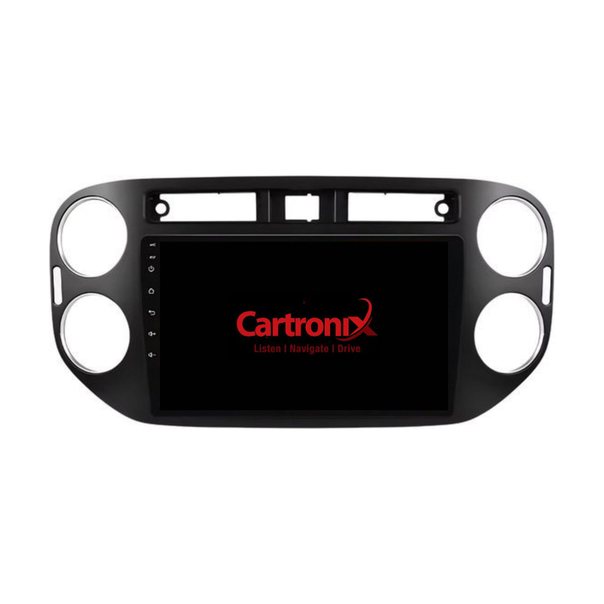 Autoradio CarPlay & Android Auto pour Volkswagen Tiguan | 2007 à 2015 | 9 pouces | Android 15 | Noir mat | CTX-7380