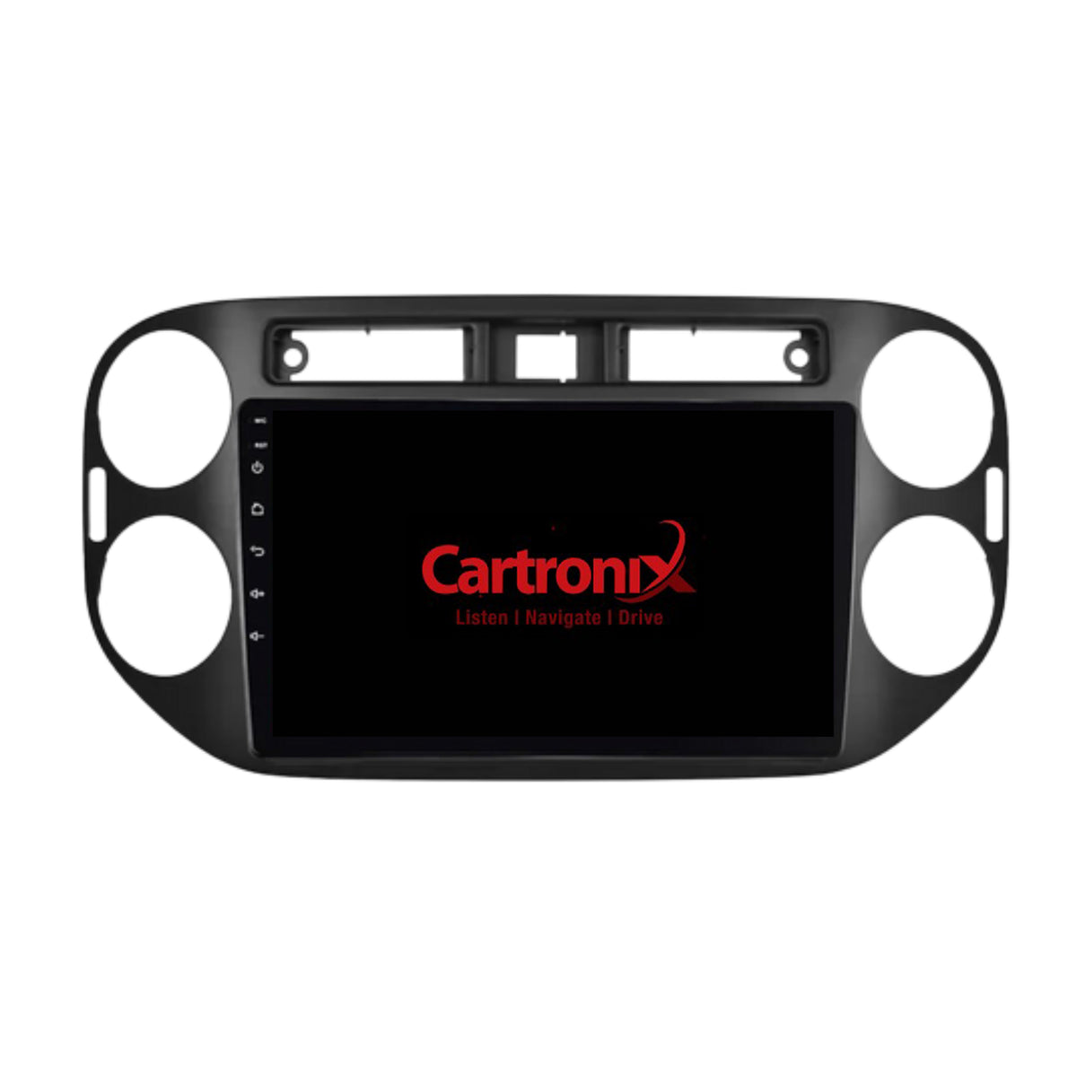 Radio z CarPlay i Android Auto do Volkswagen Tiguan | 2007–2015 | 9 cali | Android 15 | Czarny fortepianowy | CTX-7394