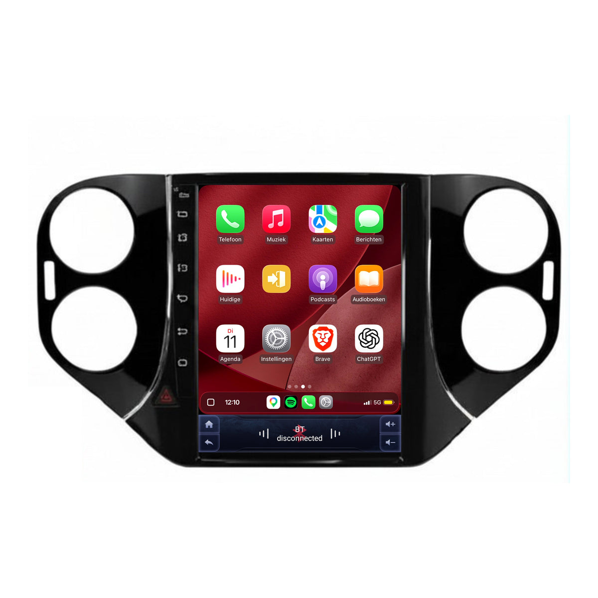 Volkswagen Tiguan CarPlay & Android Auto radio | 2007 to 2016 | 9.7 inch | Android 15 | CTX-7419