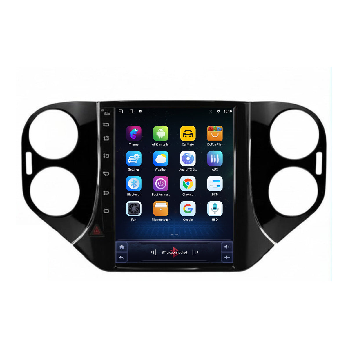 Volkswagen Tiguan CarPlay & Android Auto radio | 2007 to 2016 | 9.7 inch | Android 15 | CTX-7419