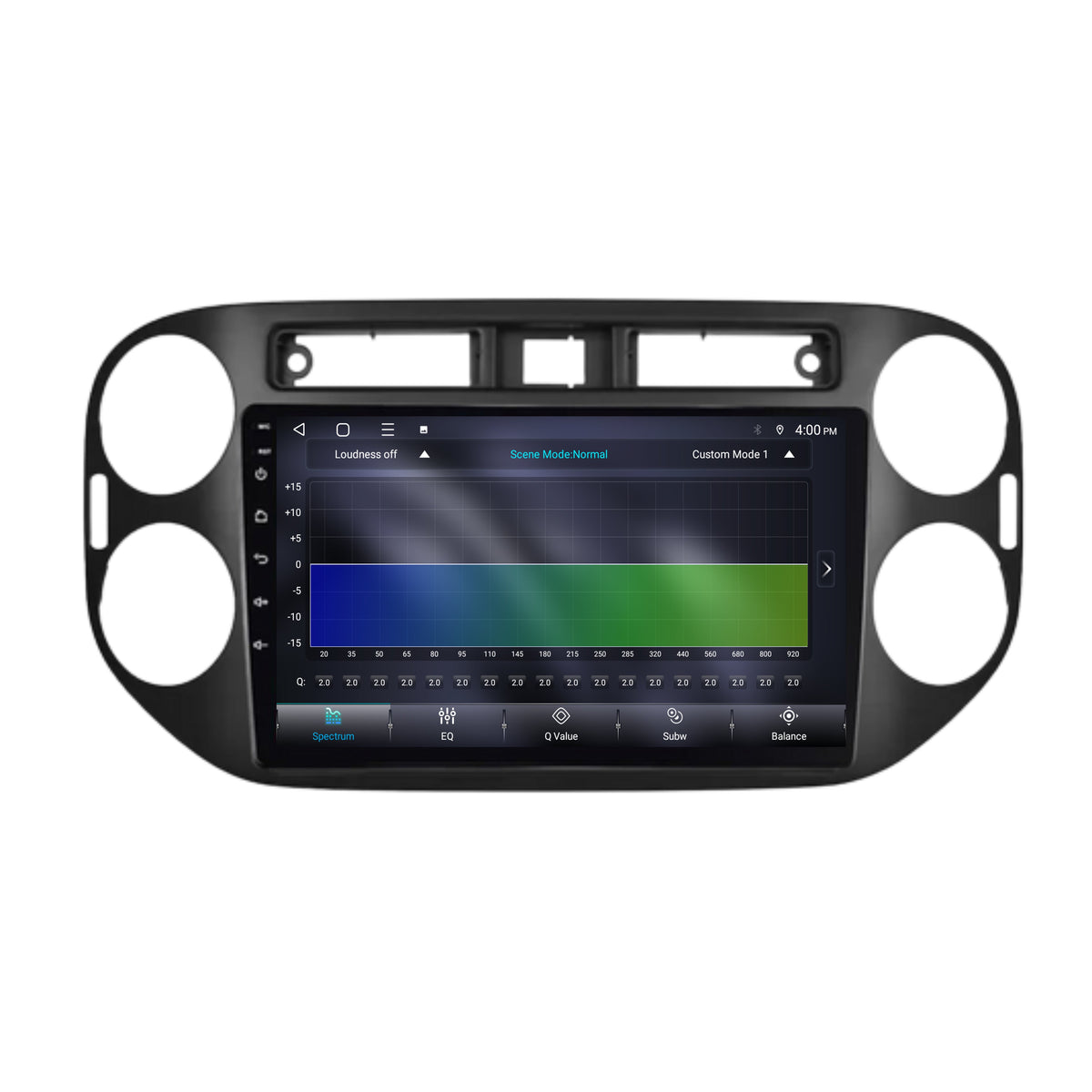 Radio z CarPlay i Android Auto do Volkswagen Tiguan | 2007–2015 | 9 cali | Android 15 | Czarny fortepianowy | CTX-7394