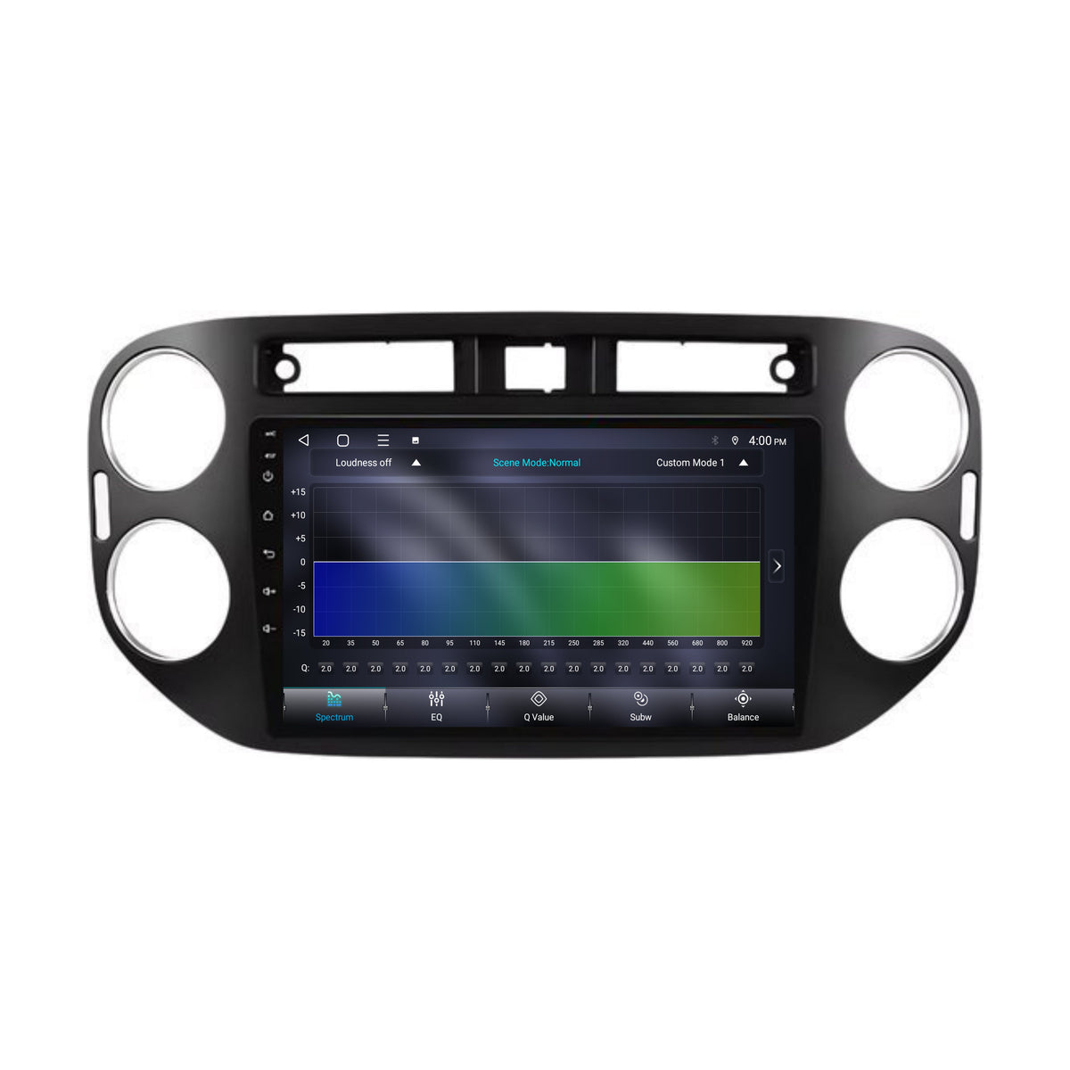 Autoradio CarPlay & Android Auto pour Volkswagen Tiguan | 2007 à 2015 | 9 pouces | Android 15 | Noir mat | CTX-7380