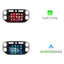 Autoradio CarPlay & Android Auto pour Volkswagen Tiguan | 2007 à 2015 | 9 pouces | Android 15 | Noir mat | CTX-7380