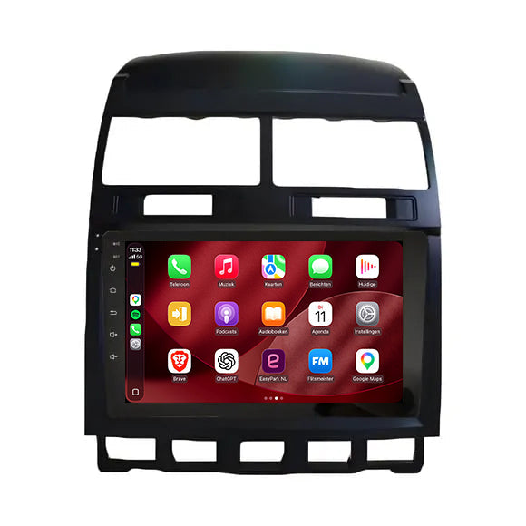 Autoradio CarPlay & Android Auto per Volkswagen Touareg | 2002-2010 | 9 pollici | Android 15 | CTX-7326