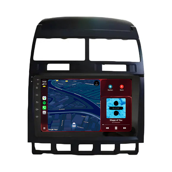 Autoradio CarPlay & Android Auto per Volkswagen Touareg | 2002-2010 | 9 pollici | Android 15 | CTX-7326