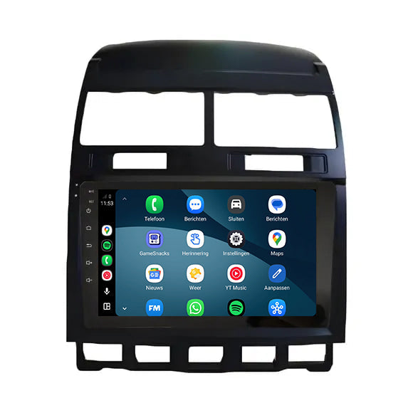 Autoradio CarPlay & Android Auto per Volkswagen Touareg | 2002-2010 | 9 pollici | Android 15 | CTX-7326