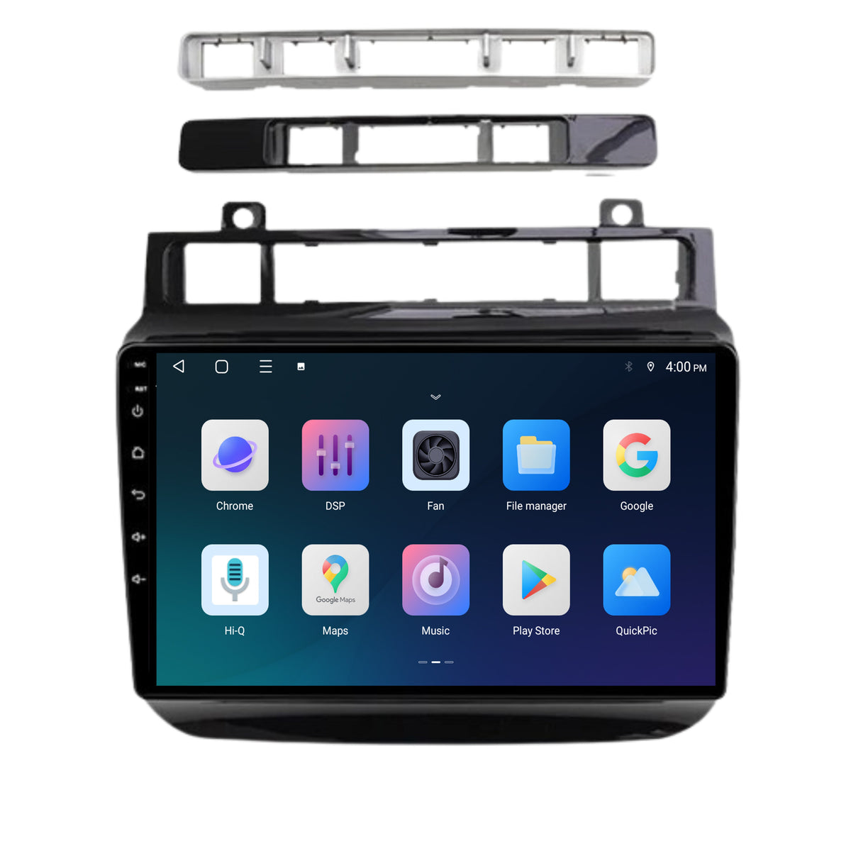 Volkswagen Touareg CarPlay & Android Auto Radio | 2011 bis 2017 | 9 Zoll | Android 15 | CTX-7209