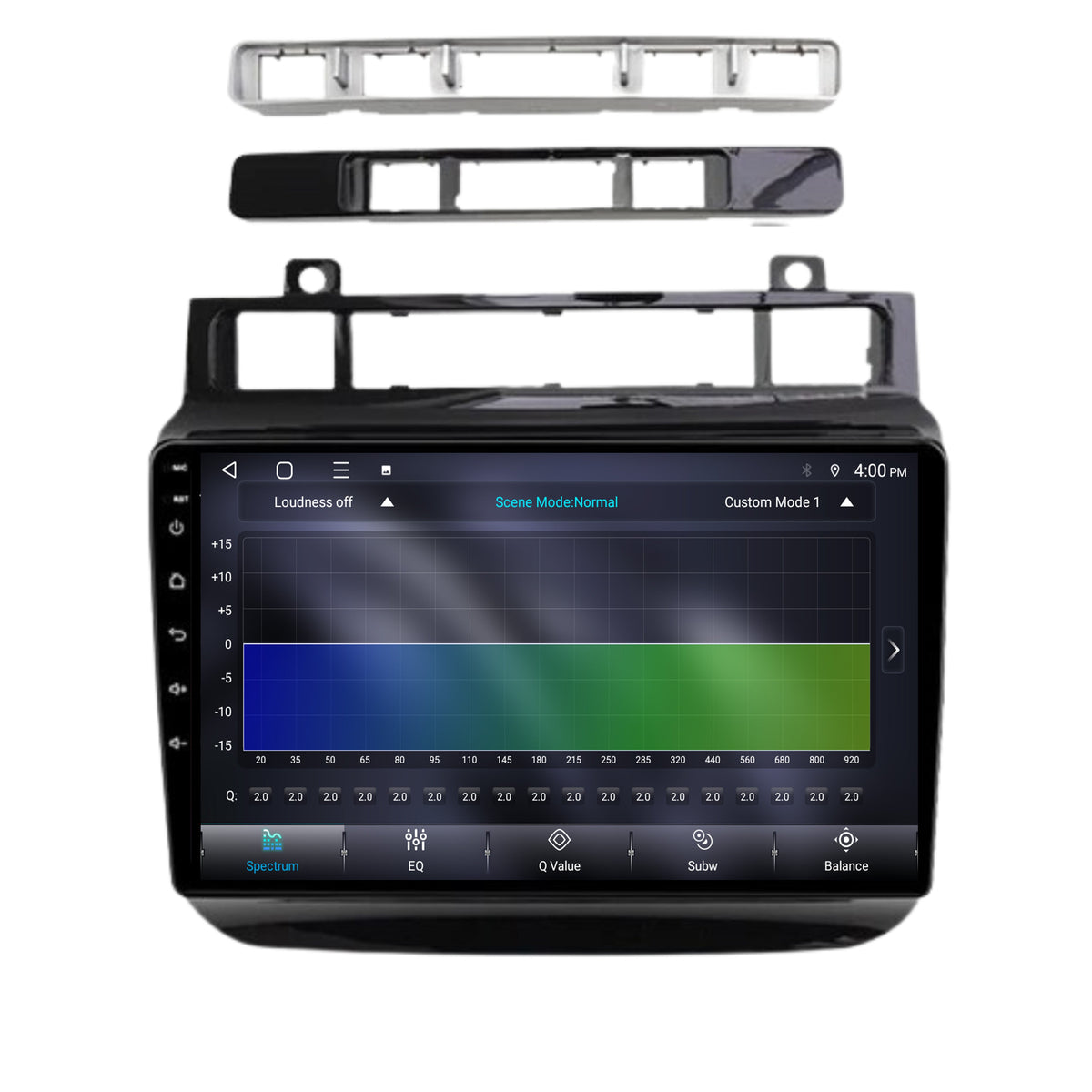 Volkswagen Touareg CarPlay & Android Auto Radio | 2011 bis 2017 | 9 Zoll | Android 15 | CTX-7209