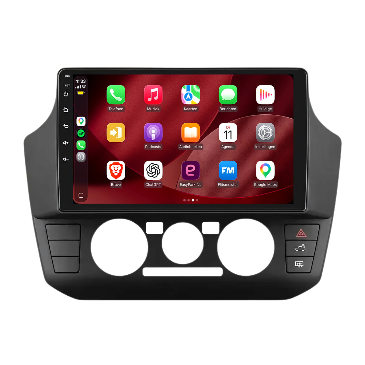 Seat Mii CarPlay & Android Auto radio | 2020 t/m 2021 | 9 inch | Android 15 | CTX-7262