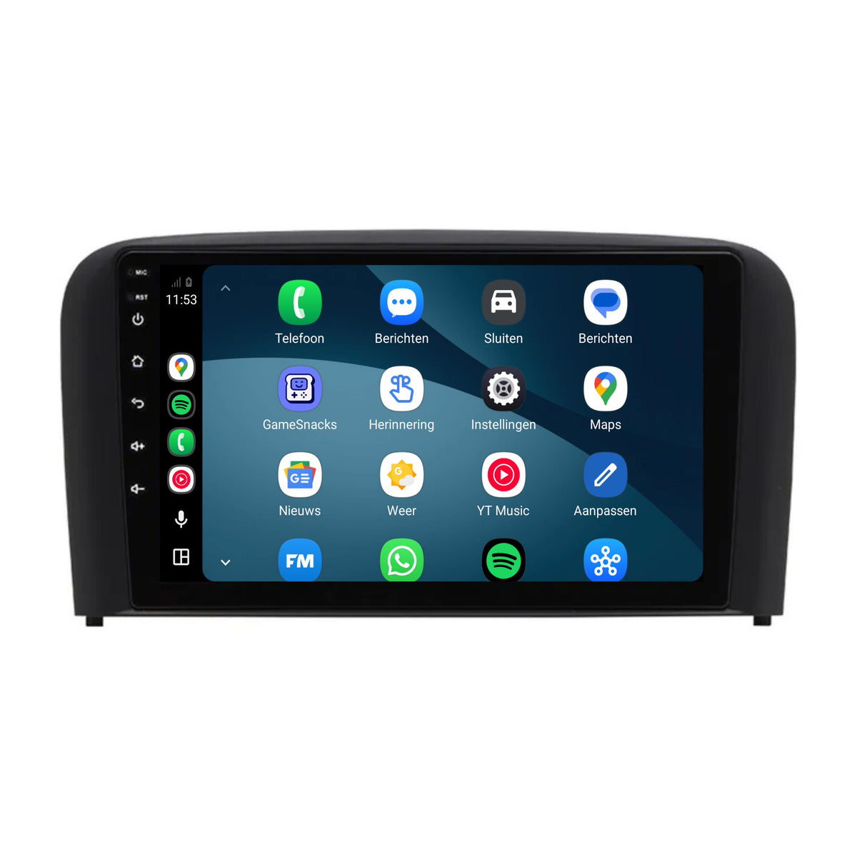 Autoradio CarPlay & Android Auto per Volvo S80 | 1998-2005 | 9 pollici | Android 15 | CTX-7469