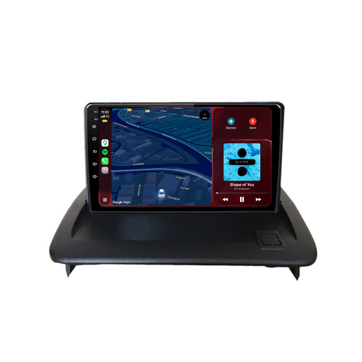 Radio con CarPlay y Android Auto para Volvo V50 / C30 / S40 / C70 | 2004 a 2014 | 9 pulgadas | Android 15 | CTX-7299