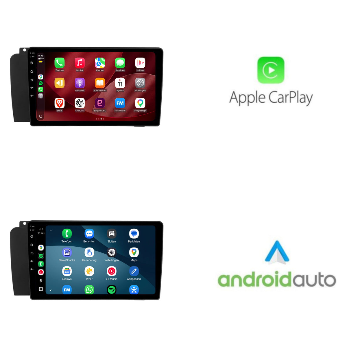 Autoradio CarPlay & Android Auto per Volvo XC70 | 2000-2007 | 9 pollici | Android 15 | CTX-7400