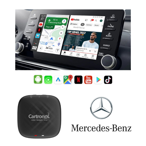 CarPlay YouTube box CTX-777 | Wireless for Mercedes-Benz | Android 15