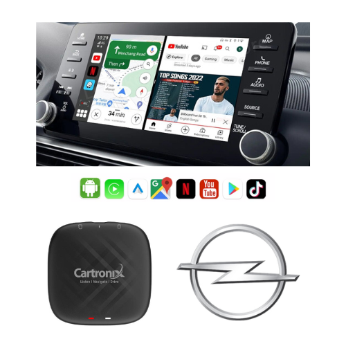 Caja CarPlay YouTube CTX-777 | Inalámbrica para OPEL | Android 15