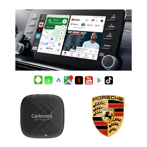 CarPlay YouTube-Box CTX-777 | Kabellos für Peugeot | Android 15