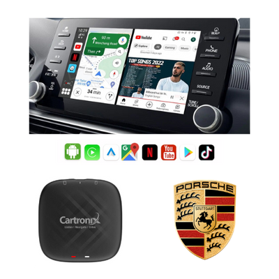 CarPlay YouTube box CTX-777 | Draadloos voor Peugeot  | Android 15