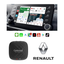 Boîtier CarPlay YouTube CTX-777 | Sans fil pour Renault | Android 15