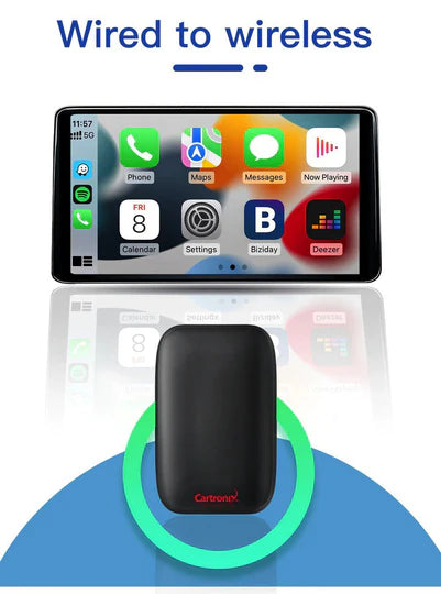 Cartronix CarPlay AI box | YouTube & Netflix | Wireless