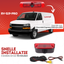 Chevrolet Express Trzecie światło stop z kamerą cofania | 2003–2016 | Noktowizor | Obraz HD