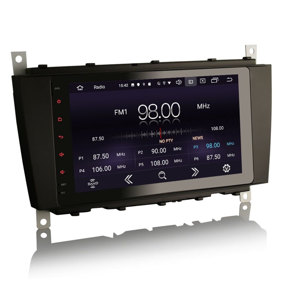 Autoradio für Mercedes C-Klasse CLC CLK | Android 12 | W203 | W209