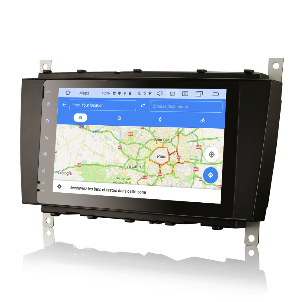 Autoradio für Mercedes C-Klasse CLC CLK | Android 12 | W203 | W209