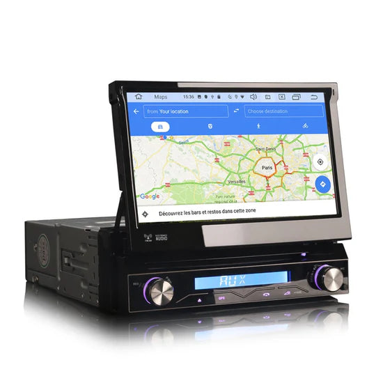 1 din carplay folding screen | Android Auto | Android 13 | Cartronix