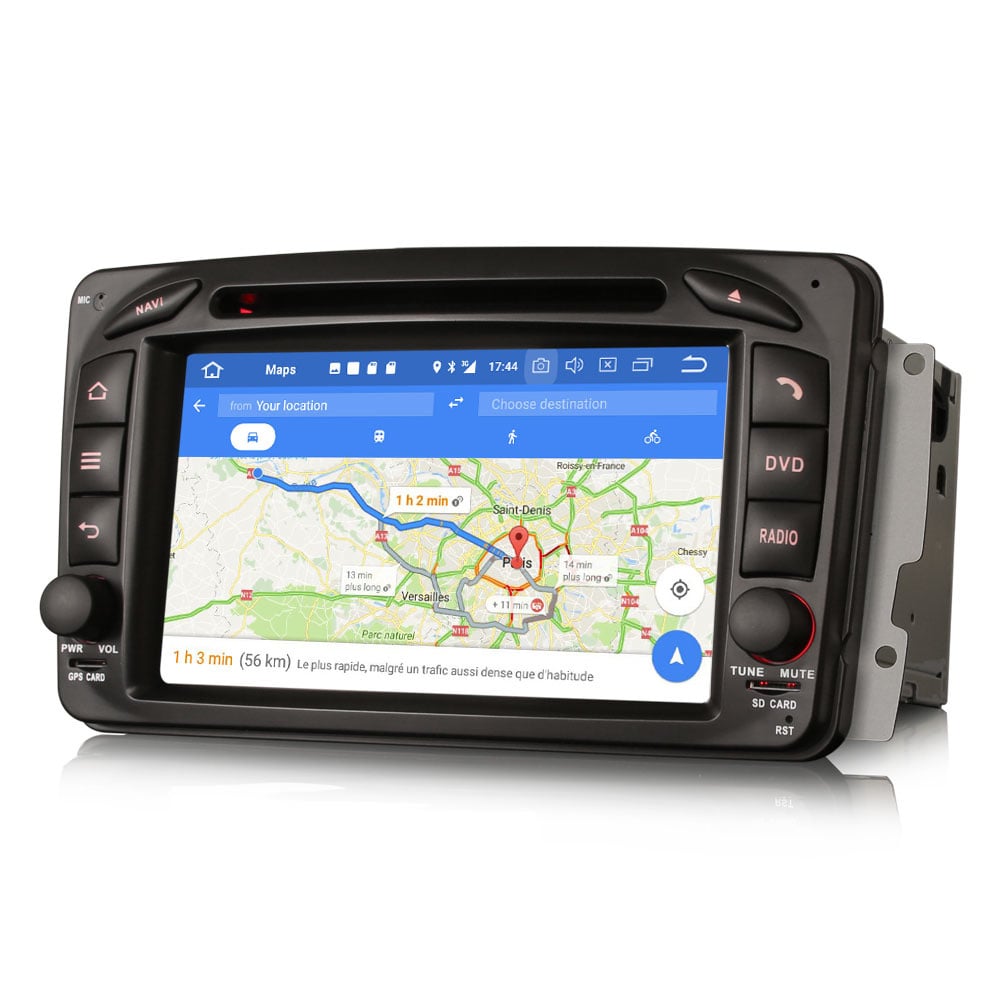 Mercedes Viano | Android 16 | Radio samochodowe | 2004 do 2005 | CarPlay i Android Auto