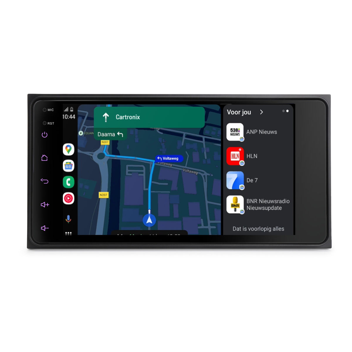 Toyota Hilux | Android 16 | Autoradio | 2001 t/m 2011 | CarPlay & Android Auto | Qualcomm