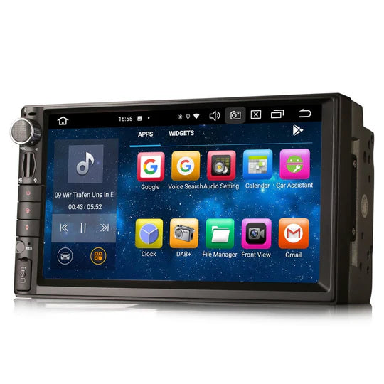 Dubbel-din autoradio | CarPlay | 4GB/64GB | Android Auto