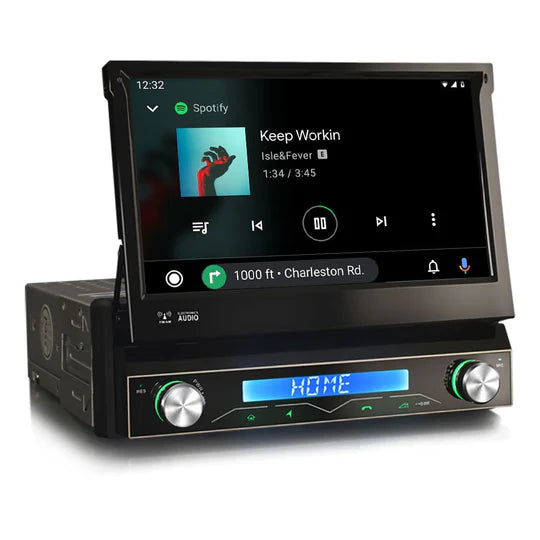 1 din carplay folding screen | Android Auto | Android 13 | Cartronix