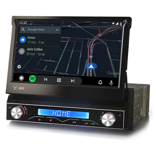 1 din carplay folding screen | Android Auto | Android 13 | Cartronix