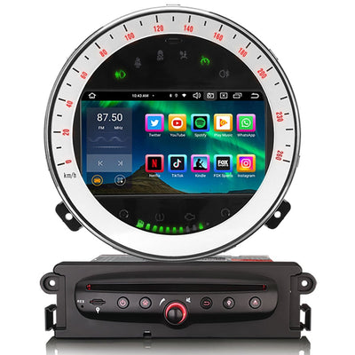 Mini Cooper | Android 16 | Autoradio | 2006 t/m 2013 | CarPlay & Android Auto