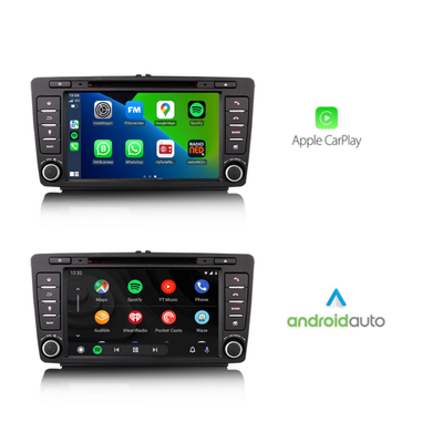 Skoda Octavia & Yeti CarPlay | Android 16 | Bluetooth | WI-FI