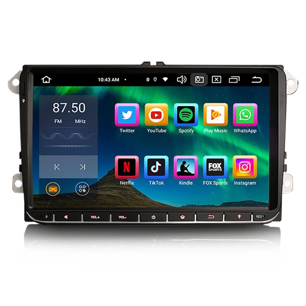 Volkswagen Transporter T5 | Android 16 | Autoradio | 2010 t/m 2019 | CarPlay & Android Auto | CTX-118528-VT