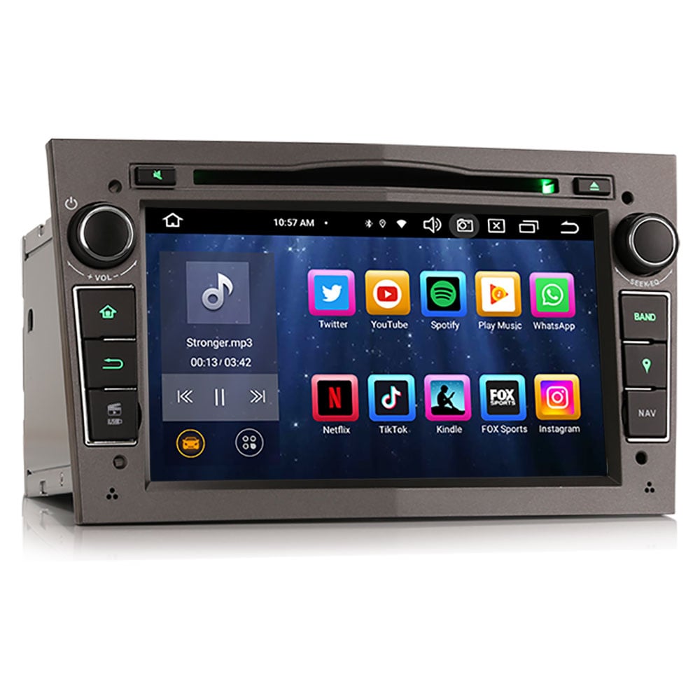 Autoradio CarPlay Opel | Android Auto | 4GB 8-core | Grigio