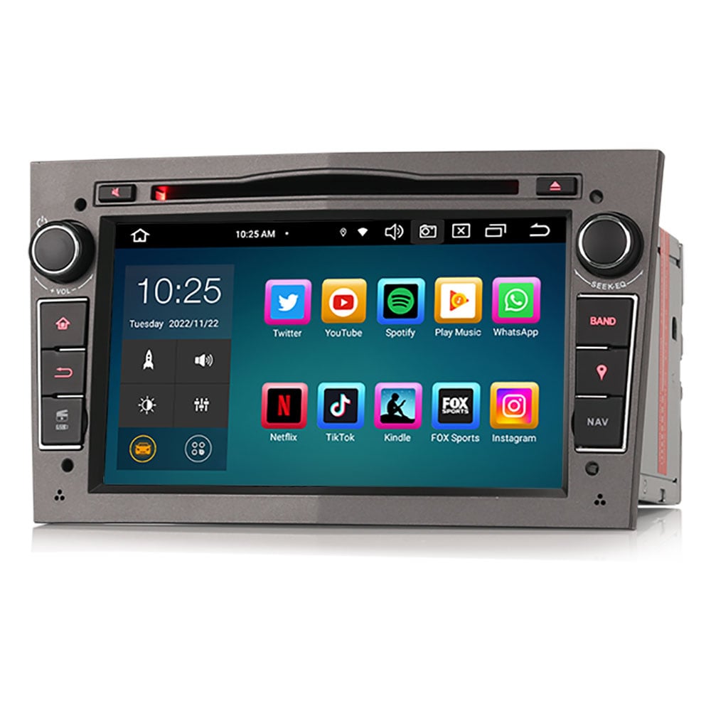 Autoradio CarPlay Opel | Android Auto | 4GB 8-core | Grigio