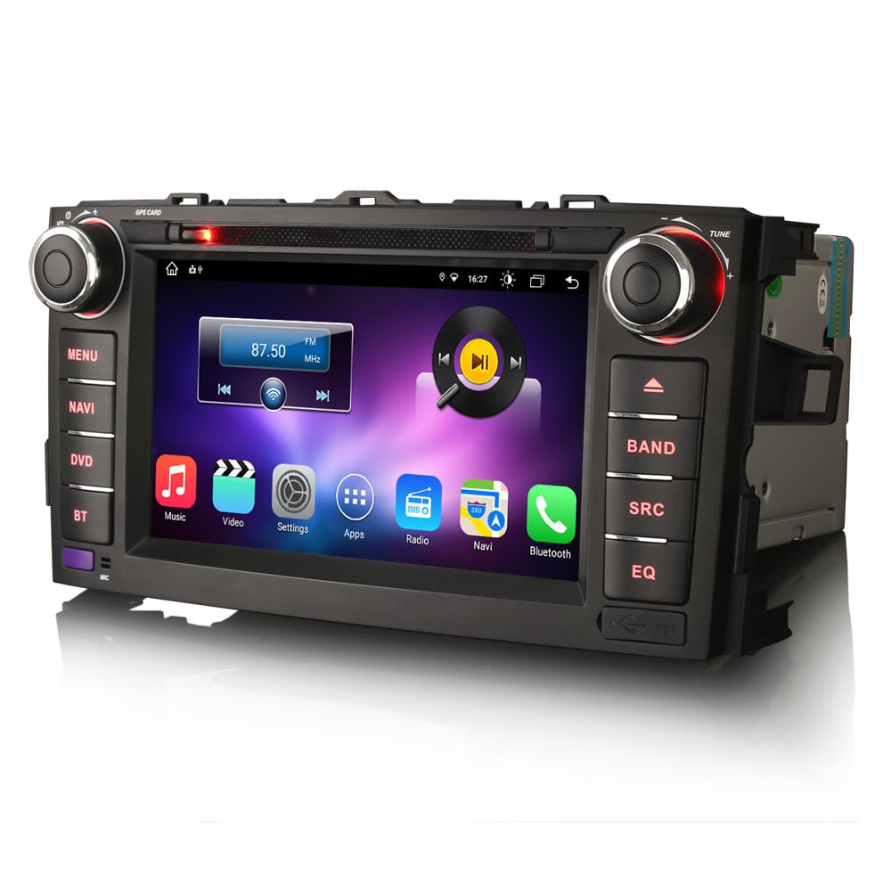 Radio samochodowe do Toyota Auris | Nawigacja UE i CarPlay | Android 16