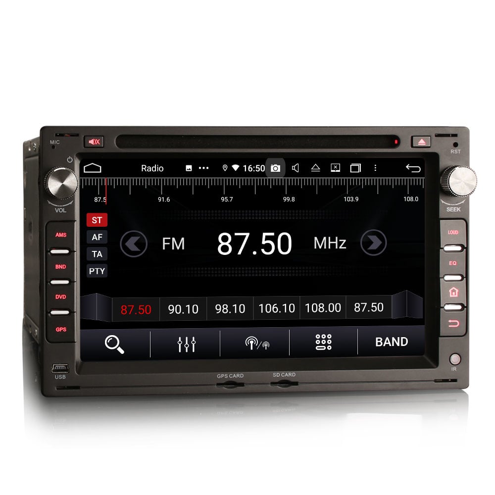 Autoradio Android 14 per Seat Skoda | Peugeot 307 | Ford Galaxy CarPlay