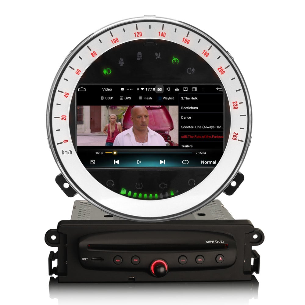 Mini Cooper | Android 16 | Autoradio | 2006 a 2013 | CarPlay & Android Auto