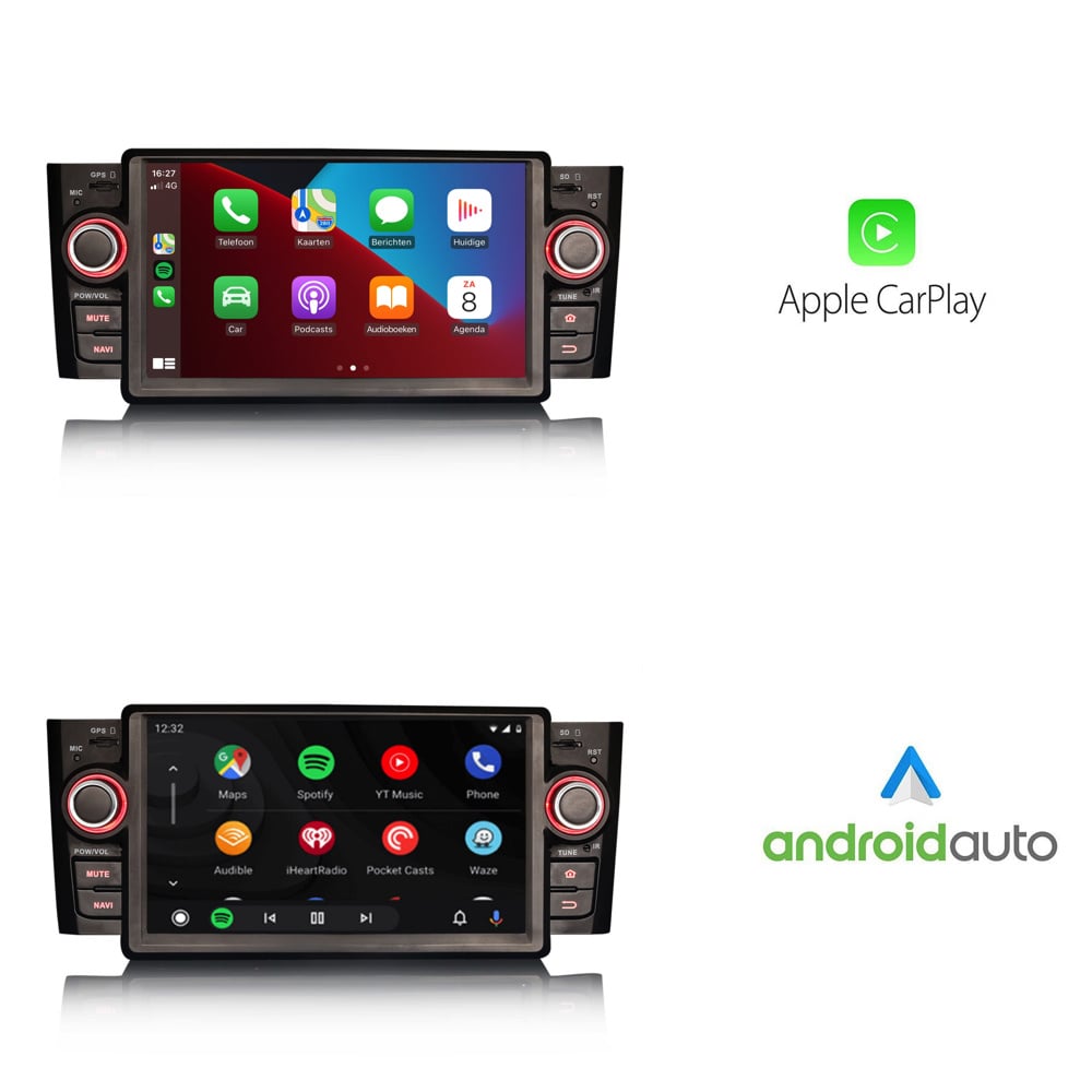 Fiat Punto & Linea 2006 – 2011 | Android 16 | Android Auto | CarPlay