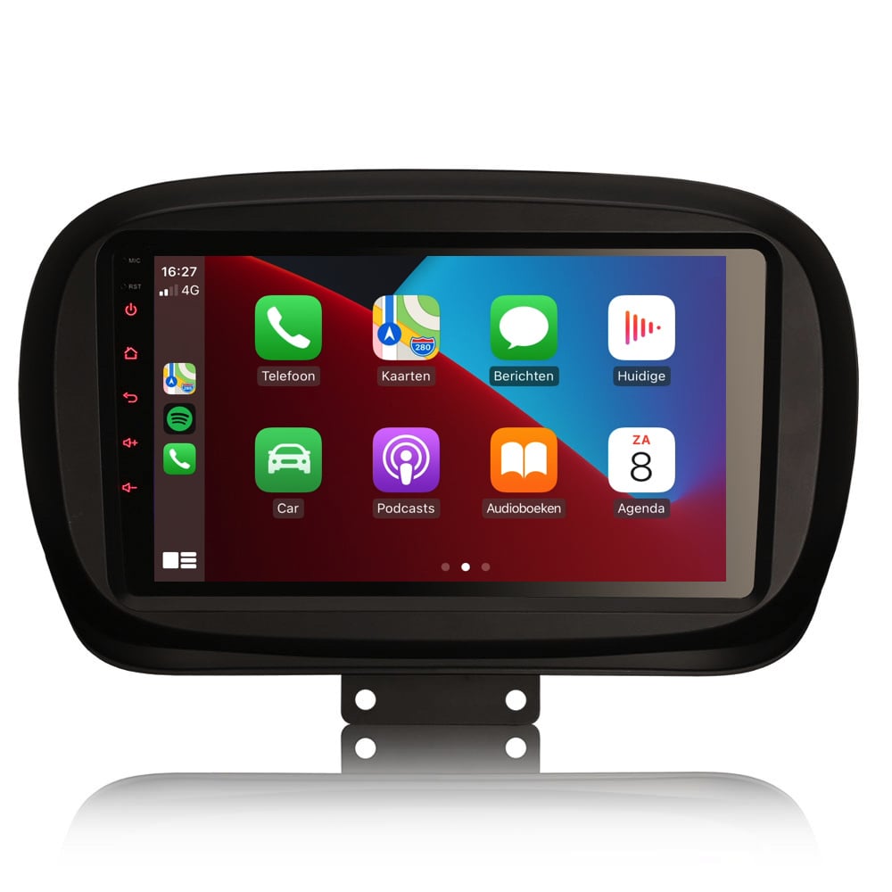 Fiat 500X CarPlay | DSP | 2015 do 2021 | Android Auto