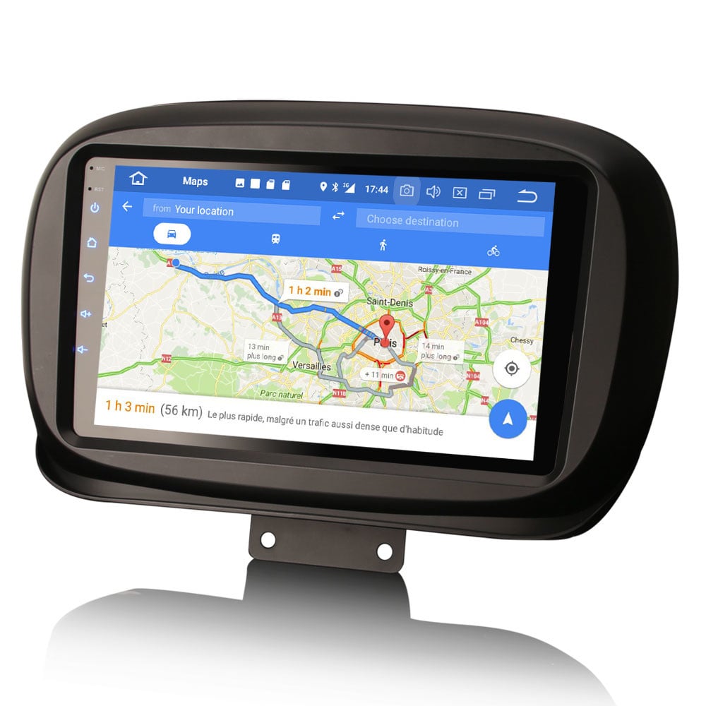 Fiat 500X CarPlay | DSP | 2015 do 2021 | Android Auto