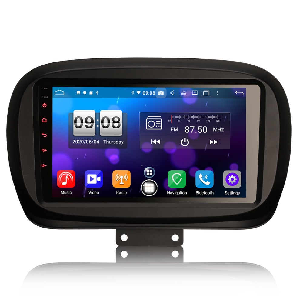 Fiat 500X CarPlay | DSP | 2015 do 2021 | Android Auto