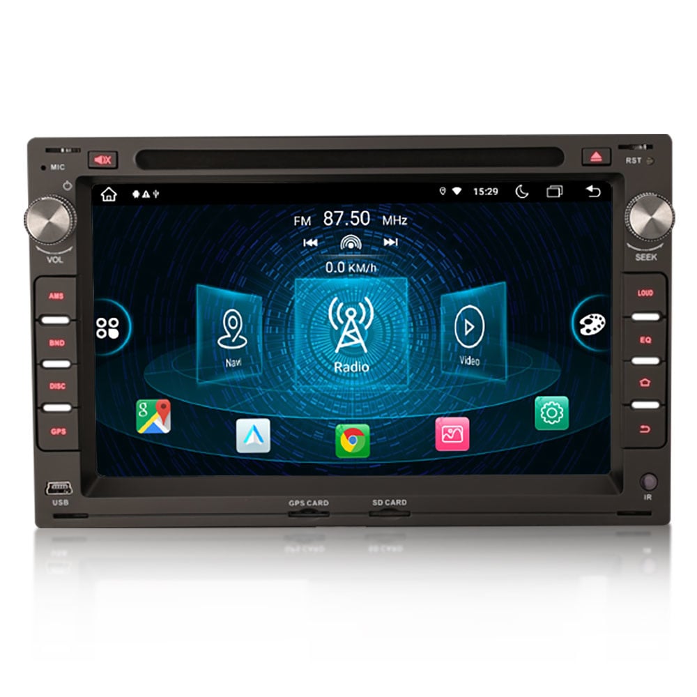 Autoradio Android 14 pour Volkswagen | Peugeot 307 | CarPlay pour Ford Galaxy