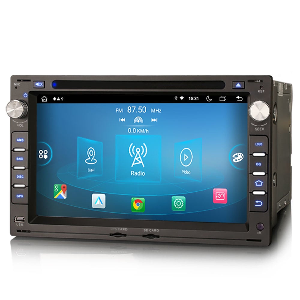 Autoradio Android 14 pour Volkswagen | Peugeot 307 | CarPlay pour Ford Galaxy