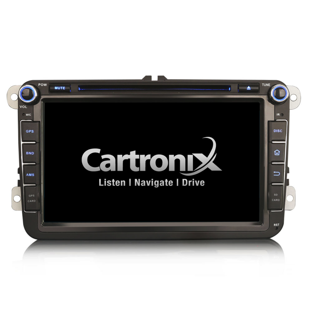 CarPlay Volkswagen Tiguan | 2007 bis 2015 | Autoradio 8 ZOLL | Android Auto | 4GB 8-Kern