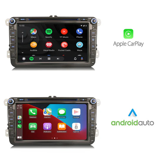CarPlay Volkswagen Tiguan | 2007 to 2015 | car radio 8 INCH | Android auto | 4GB 8 core