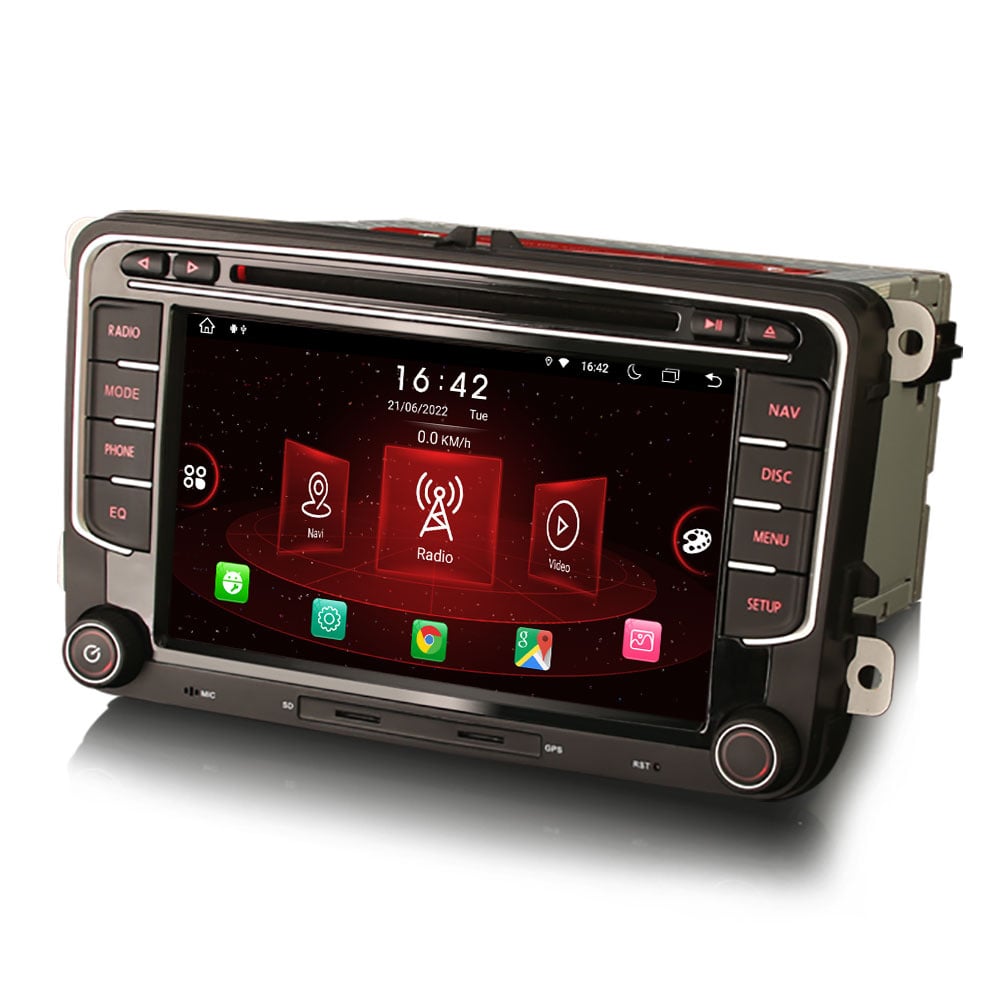 CarPlay Volkswagen Tiguan autoradio | 2007 t/m 2015 | Android Auto | 4GB 8core