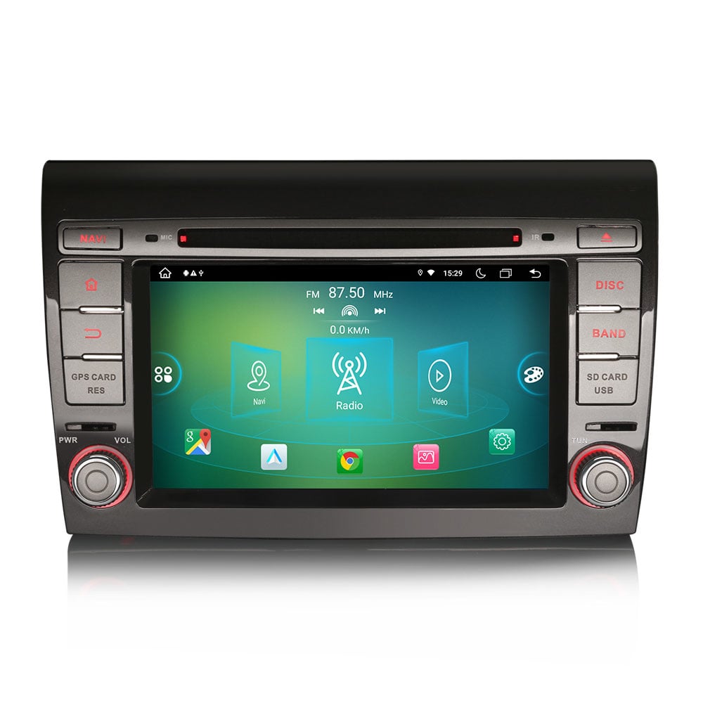 Radio samochodowe Android 14 do Fiat Bravo | CarPlay | Android Auto